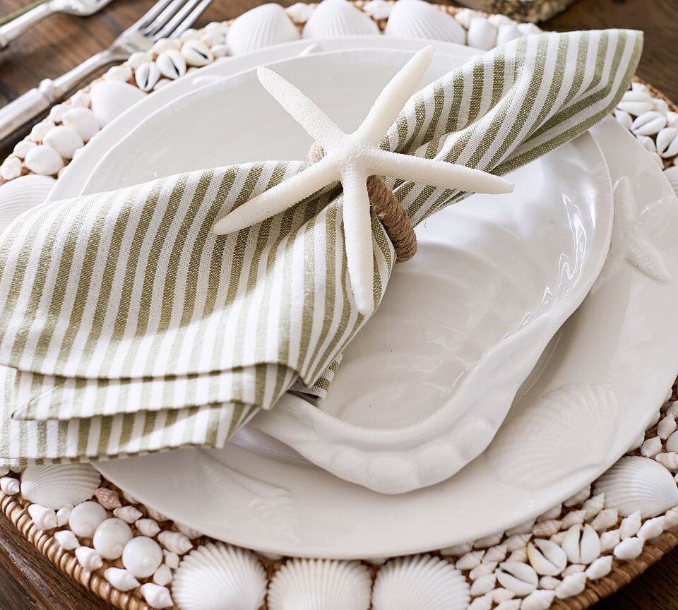 starfish napkin rings